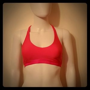 Underarmour pink sports bra